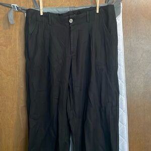 Urban outfitters size 12 black dress pants ; textured